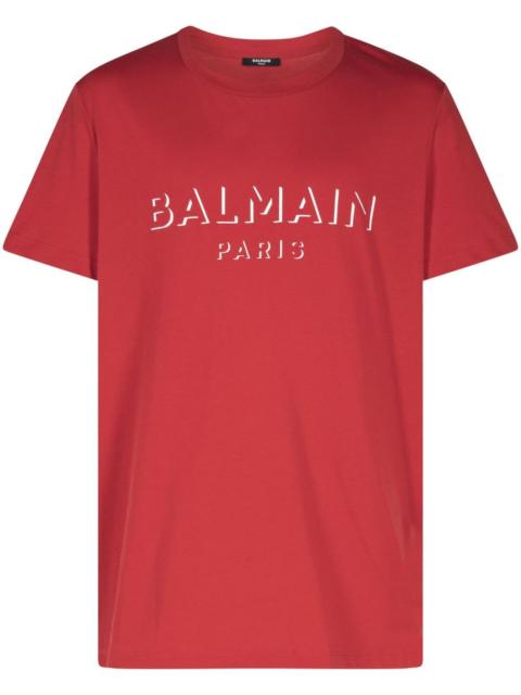Balmain logo-print cotton T-shirt