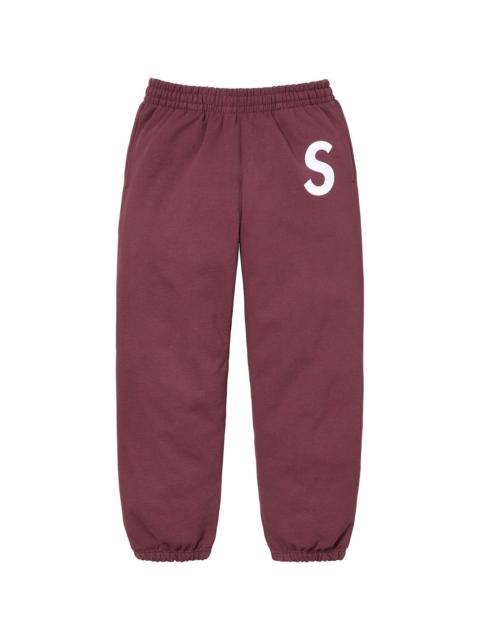 Supreme S Logo Sweatpant "FW24 - Maroon" SU26543