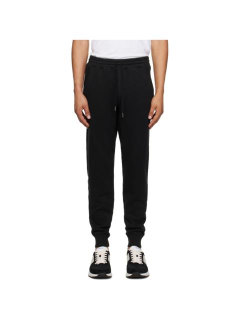 Black Garment-Dyed Sweatpants