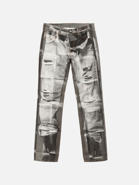 Acne Studios Trompe-l'œil jeans - 1996M - Black/white