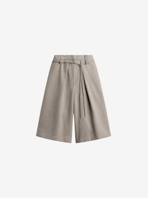 The Frankie Shop Hemavan Bermuda Shorts - Taupe