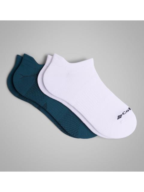 Columbia Men’s Core Basic brr No-Show Lightweight Socks - 2 Pack
