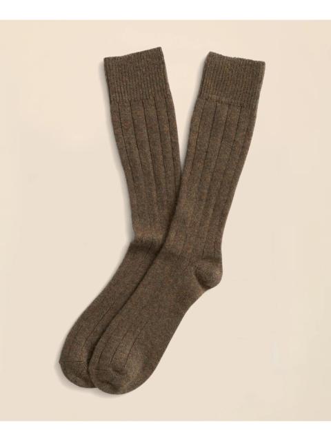 Brooks Brothers Cashmere Crew Socks