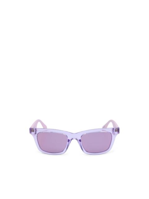 adidas rectangle-frame sunglasses