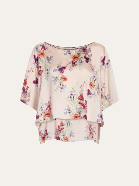 Cinq à Sept Alba Iris Bouquet Top