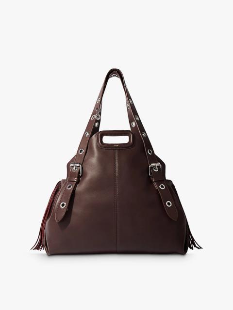 Miss M XL leather shoulder bag