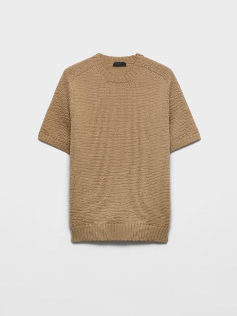 Prada Short-sleeved wool sweater