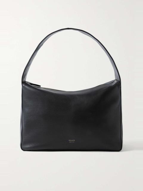 Elena leather shoulder bag