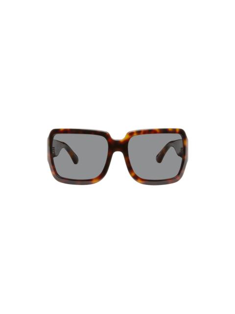 Tortoiseshell Linda Farrow Edition Oversized Sunglasses