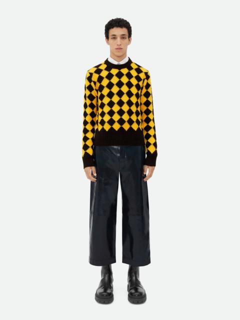 Bottega Veneta Argyle Intarsia Wool Jumper