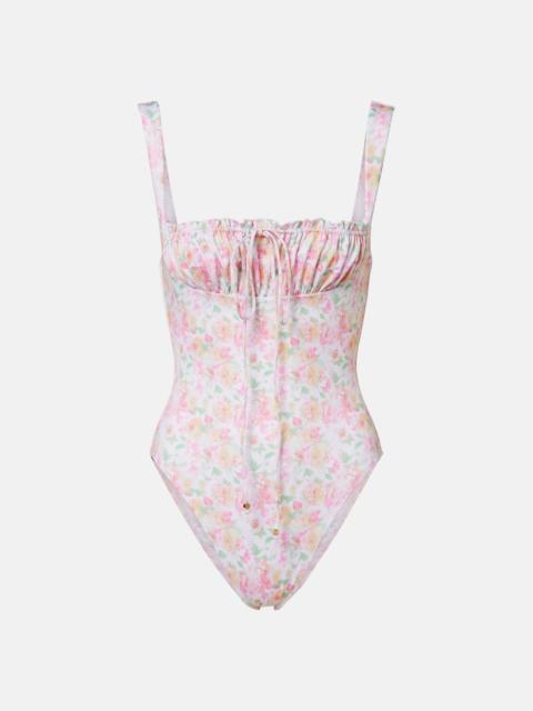 BANANHOT Gia floral swimsuit