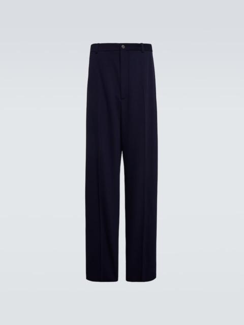 BALENCIAGA Mid-rise wool pants