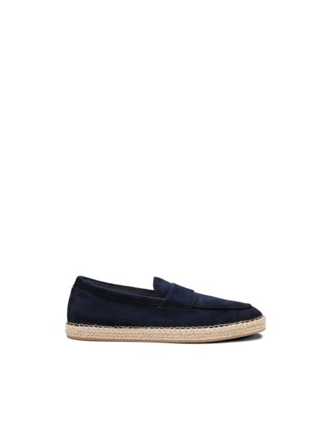 Santoni suede espadrilles