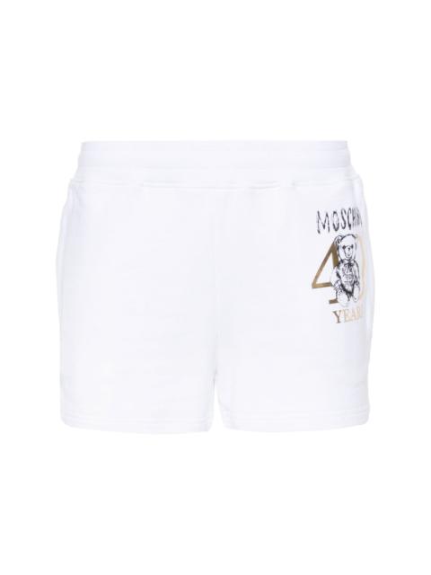 Moschino Teddy-Bear-print mini shorts