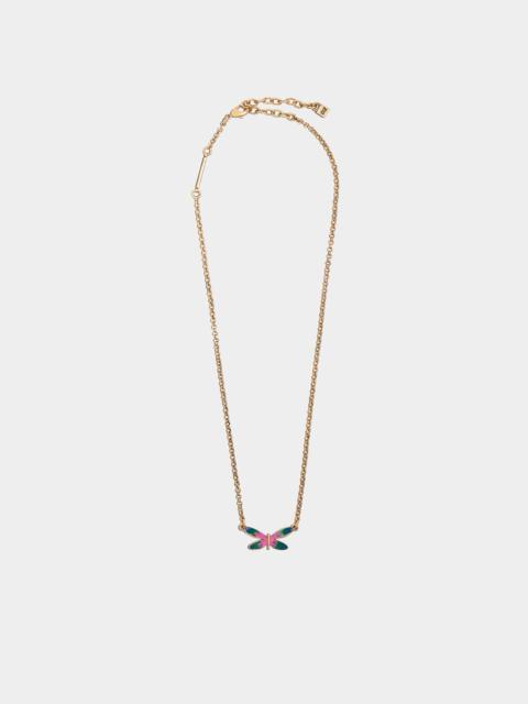 DSQUARED2 BUTTERFLY NECKLACE