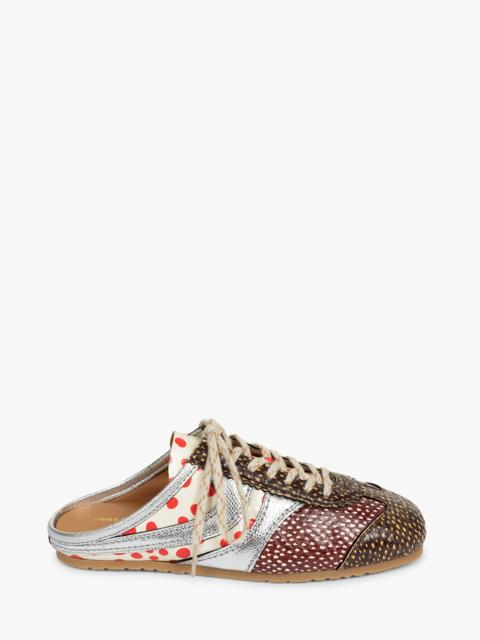 Dries Van Noten LEATHER SNEAKER MULES