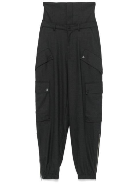 Monse high-waist cargo pants
