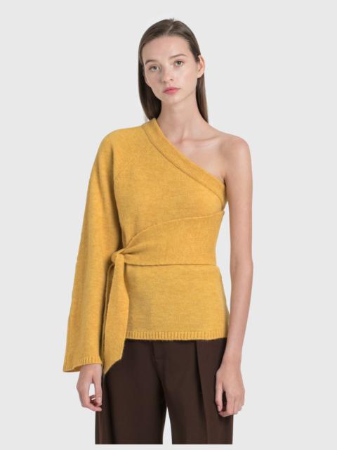 Nanushka CLETO COLD SHOULDER KNIT PULLOVER