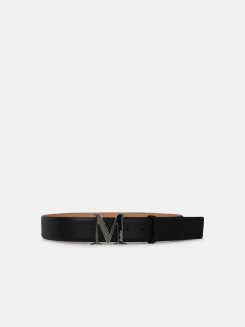 'CLASSIC 40' BLACK LEATHER BELT