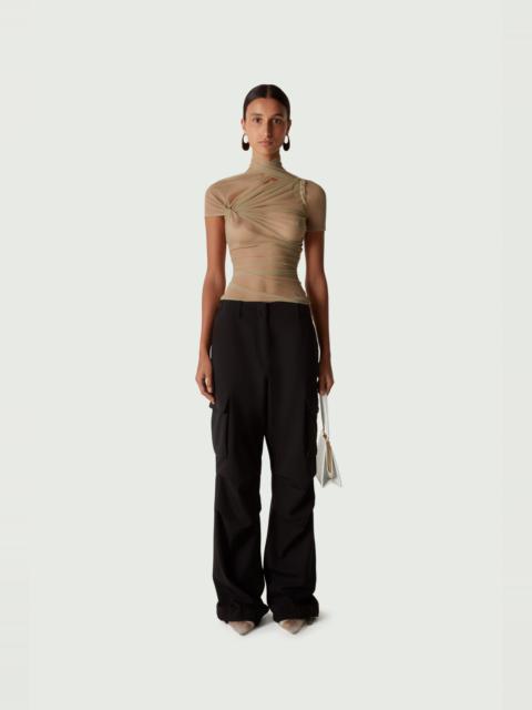 COPERNI Tailored Wide Leg Cargo Pants