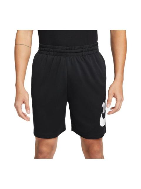 Nike 남자 나이키 알파벳 로고 래핑 똑바른 캐주얼 반바지 검정 DQ1173-010