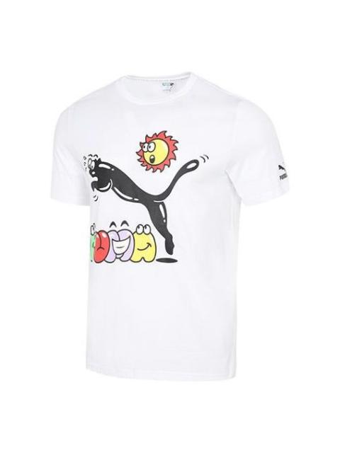 PUMA Summer Streetwear T-Shirt 'White' 532612-02