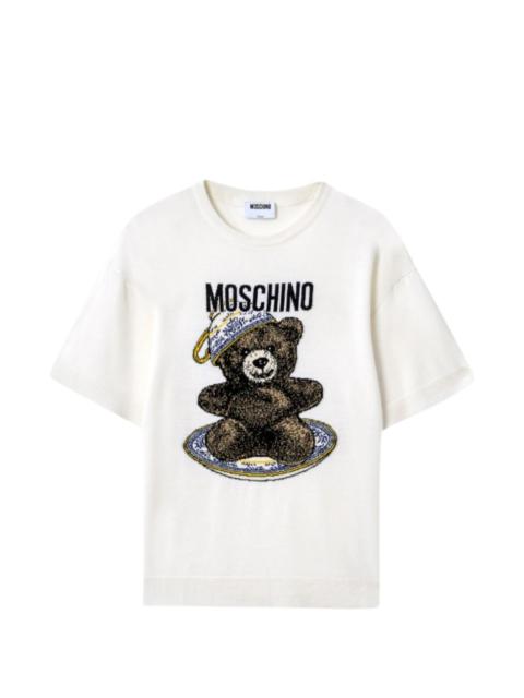 Moschino teddy bear graphic T-shirt