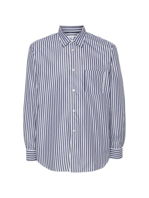 striped cotton shirt