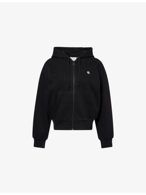 Carhartt Casey Logo-Embroidered Cotton Hoody