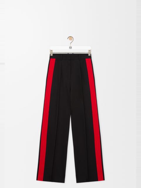 Loewe Trousers in viscose and wool blend