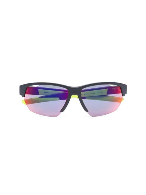 Linea Sport semi-rimless sunglasses