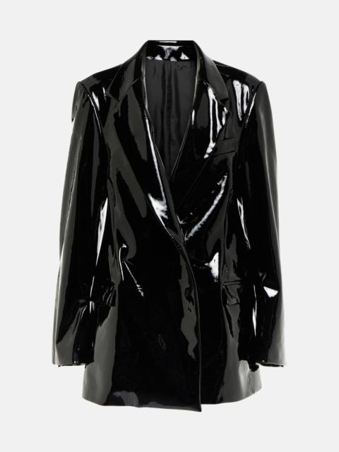 Patent leather jacket