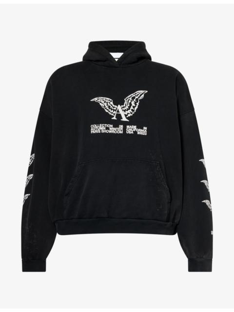AlLEXANDER DIGENOVA Showroom Graphic-Print Cotton Hoody