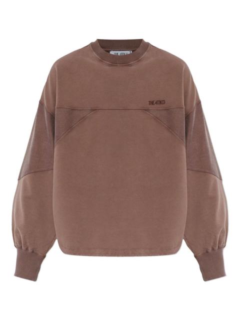 THE ATTICO panelled sweatshirt