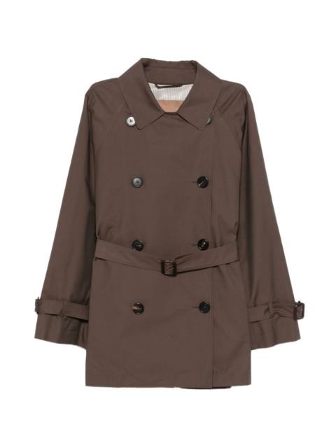 Max Mara MTCCALLE buttoned belted coat