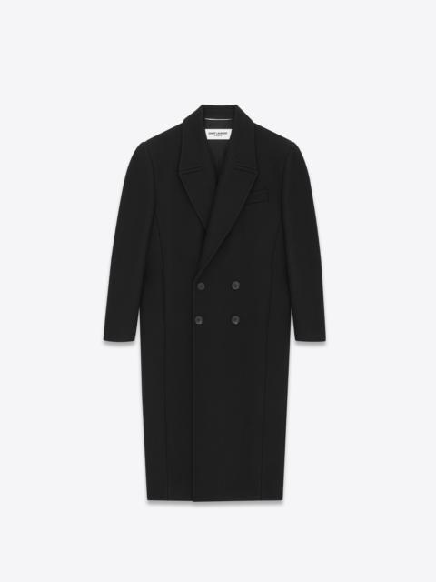 SAINT LAURENT oversize coat in cashmere