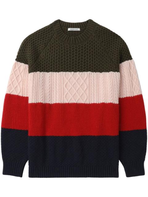 UNDERCOVER colour-block sweater