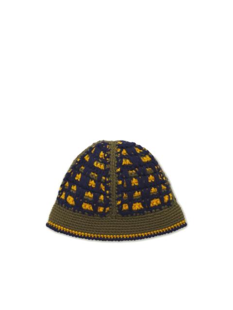 NICHOLAS DALEY crocheted bucket hat