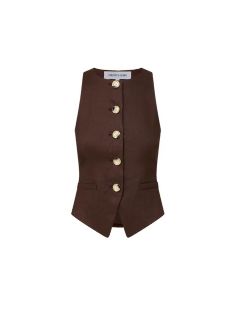 VERONICA BEARD HARTWELL LINEN VEST