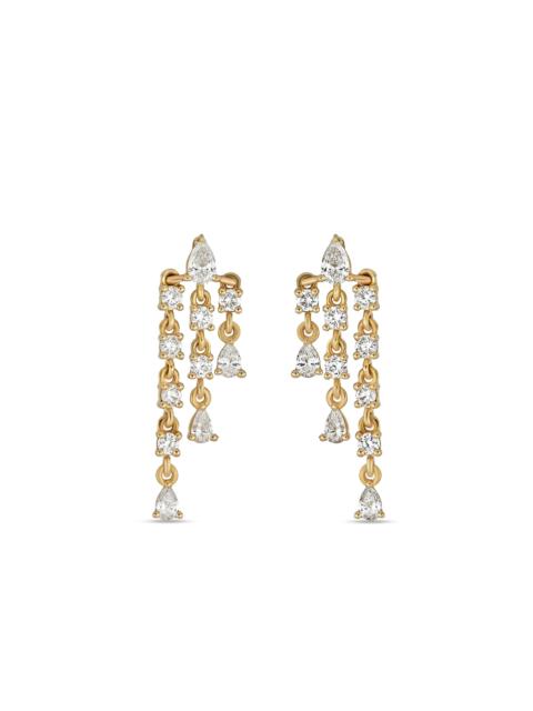STONE AND STRAND LAB-Created Diamond Boulevard Earrings