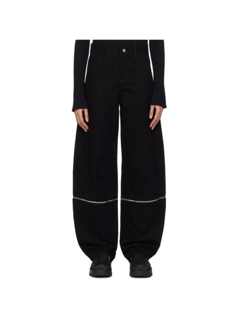Moncler x Willow Smith Black Canvas Trousers