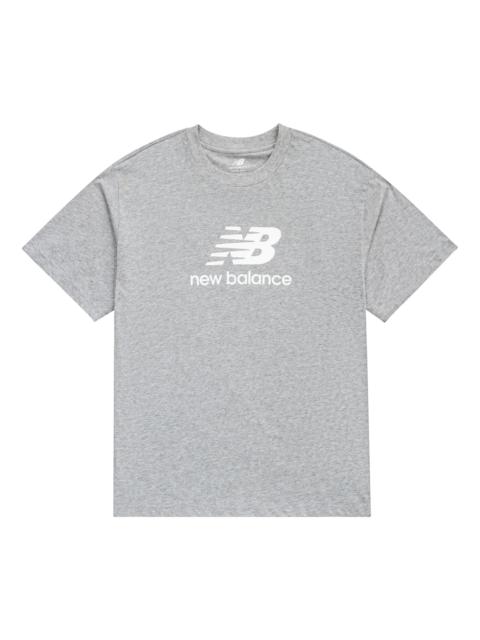 New Balance Essential Logo T-shirt 'Grey' AMT31541-AG