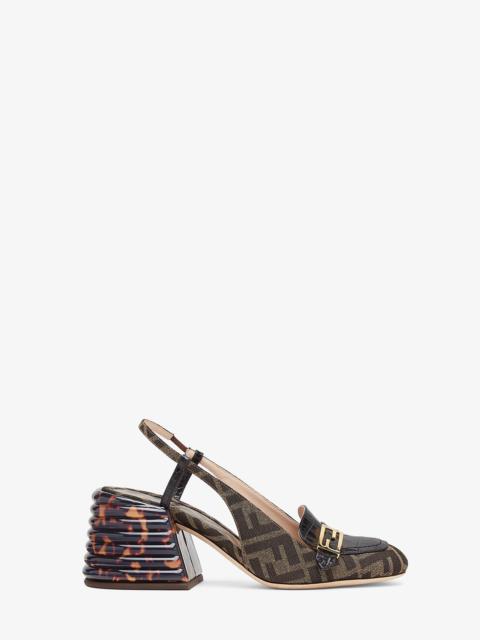 FENDI Brown fabric Promenades