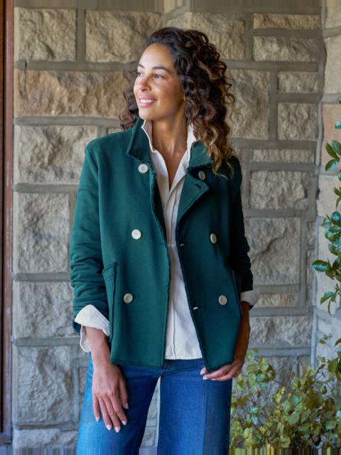 Frank & Eileen Cropped Sweatshirt Peacoat