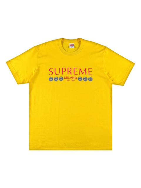 Supreme Milano Tee 'Yellow'