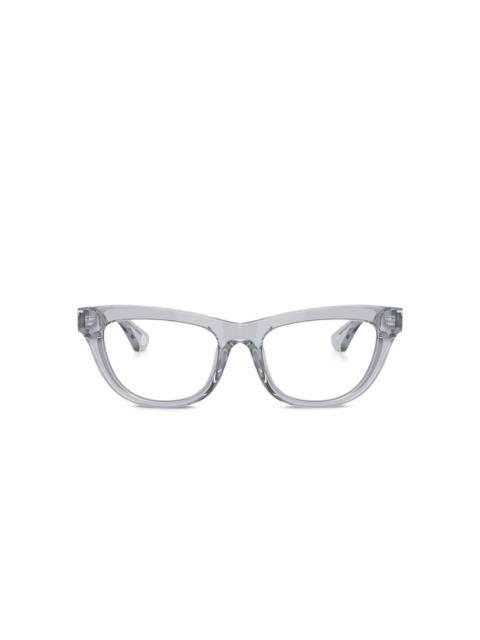 Burberry BE 2406U cat-eye acetate frames