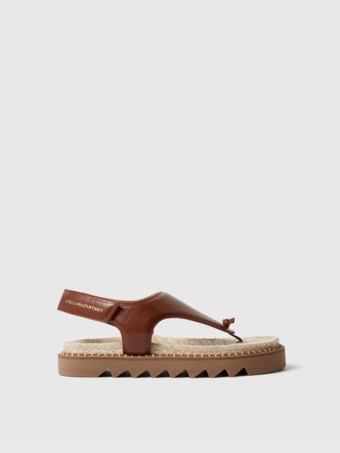 Stella McCartney Gaia Thong Flat Sandals