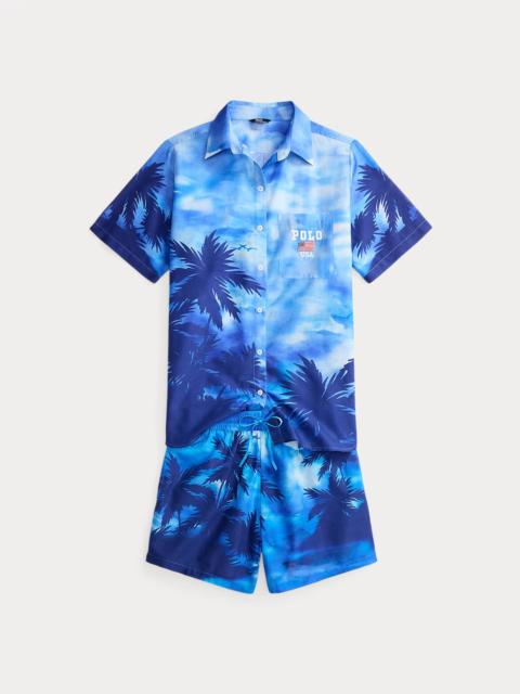 Polo Ralph Lauren Printed Cotton Cover-Up Set