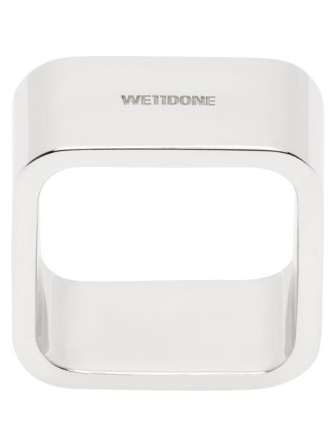 We11done Medium Square Ring