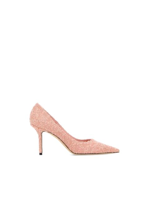 JIMMY CHOO tweed love pumps